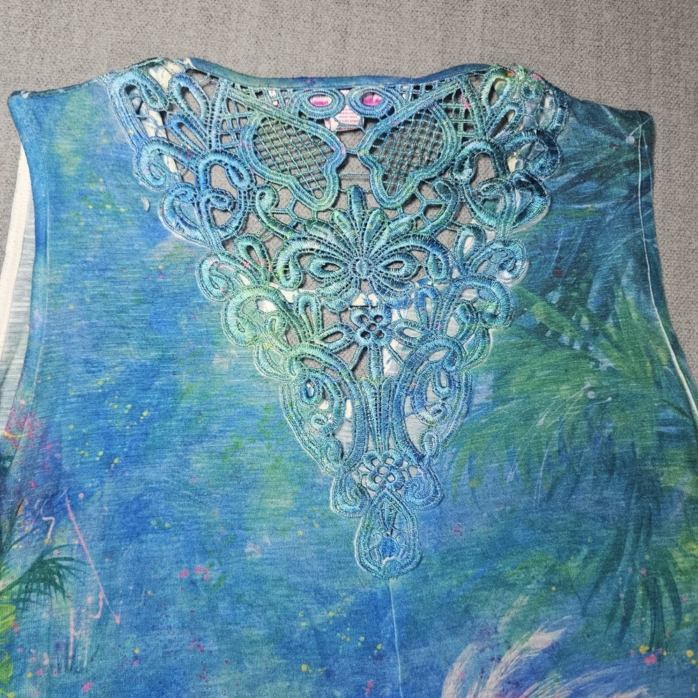Leoma Lovegrove Women's Multicolor Dress Sleeveless Size Large - Picture 11 of 14
